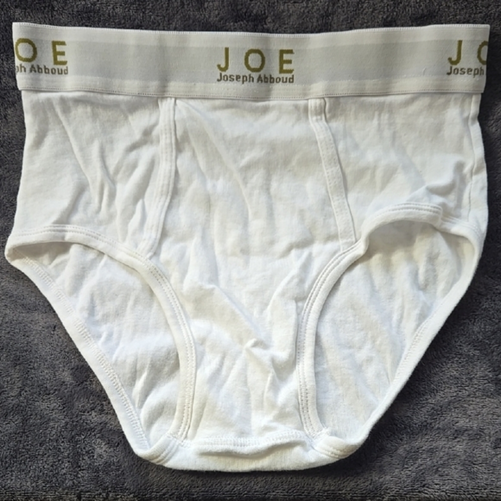 Joseph Abboud White Briefs with Classic Full Coverage